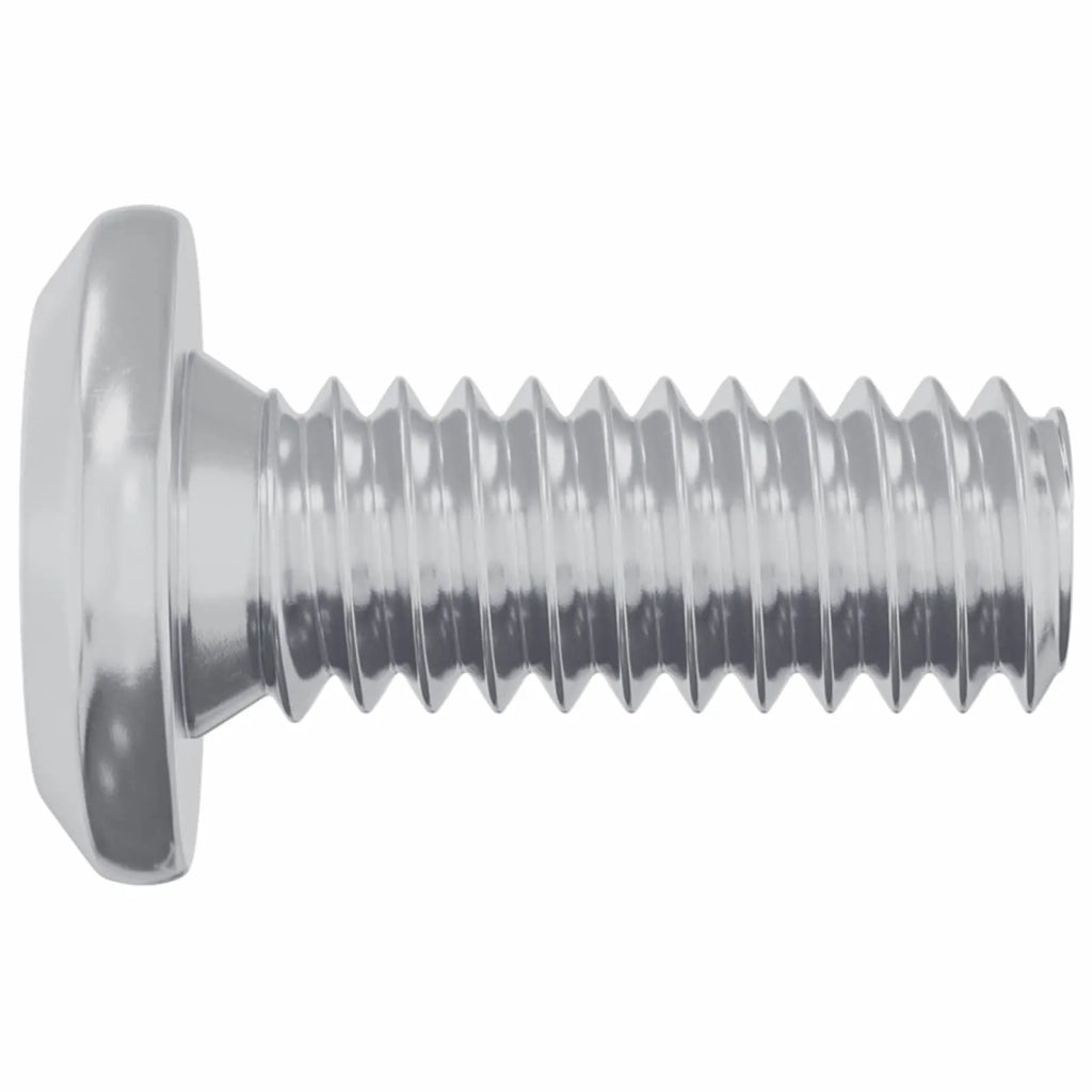 Vite con Testa Bloccante 2 pz Argento M6 x 15 mm Acciaio CFW3045329