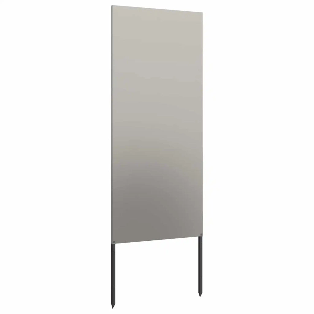 Schermo per privacy in giardino Traforo Ruggine 50 x 140 cm 876293