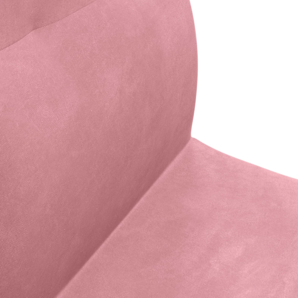 Sedia a pavimento regolabile Rosa Velluto