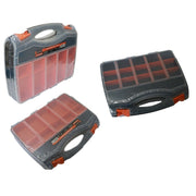 Trade Shop - Valigetta Cassetta Porta Attrezzi E Minuteria Organizer 37x30x8 Cm 31 Scomparti -