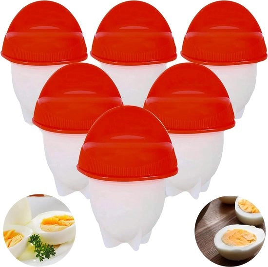 Cottura uova senza schiuma per 6 uova - Accessori per cucina per cottura uova rapida e forma omelette facile