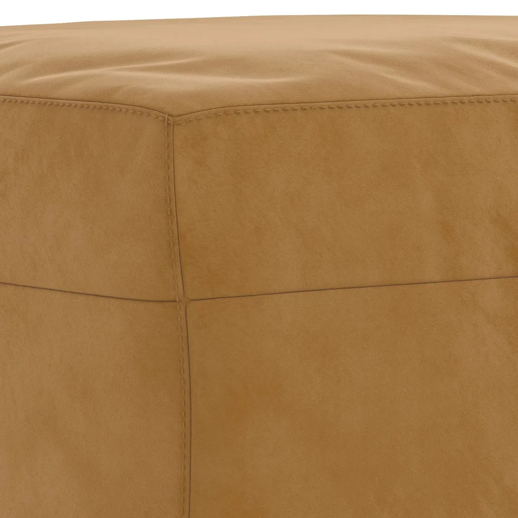 Panca Marrone 70x35x41 cm in Velluto CFW3872362