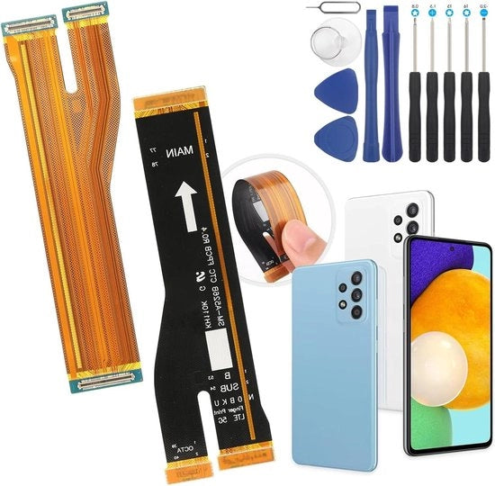 Cavo Flex compatibile con Samsung Galaxy A52 5G SM-A526 - cavo di collegamento madre scheda - sostituzione connessione madre scheda - alta qualità.
