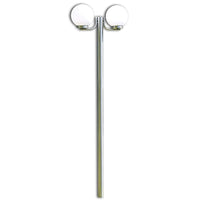 Lampada da terra a doppia sfera 220 cm illuminazione decorativa 2402078
