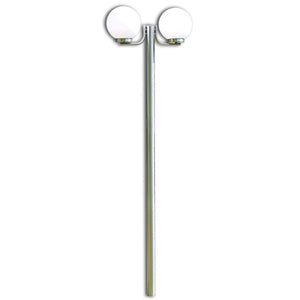 Lampada da terra a doppia sfera 220 cm illuminazione decorativa 2402078