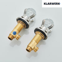 ADRIAN| Rubinetto da bagno a 3 fori grande cigno cromato  per vasca da bagno dal design lussuoso per restaurante, miscelatore per lavabo a 2 maniglie