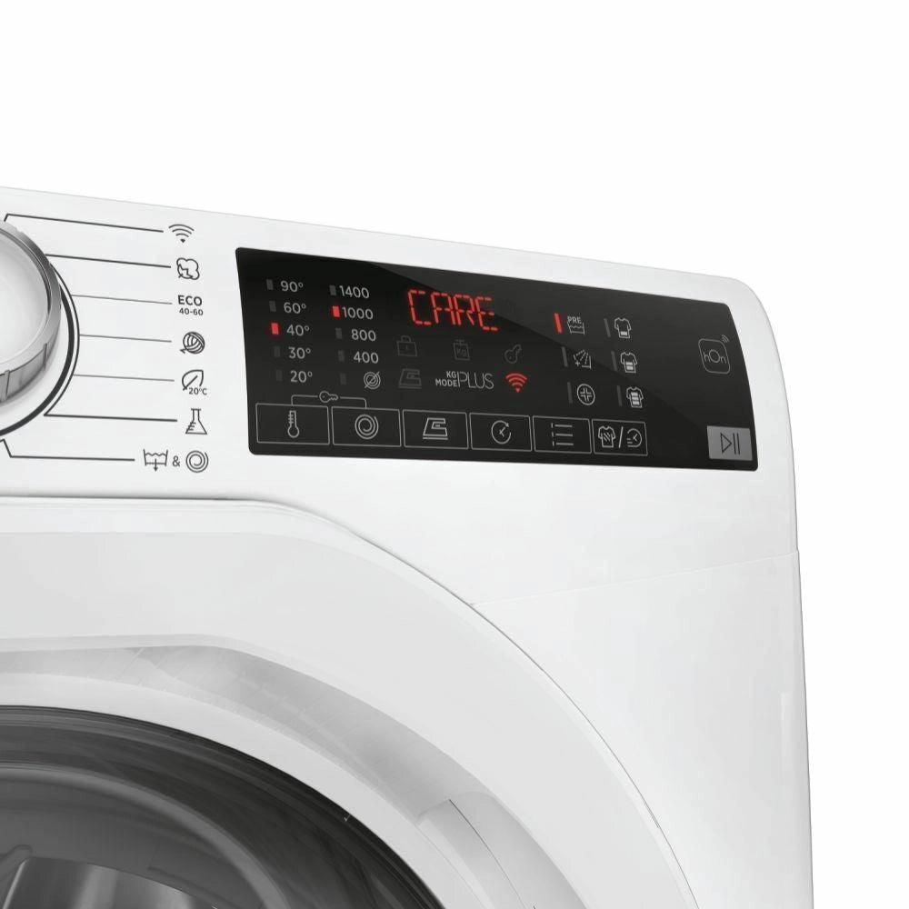 Hoover H-WASH 350 Lavatrice Slim 7kg, Classe A-10%, 1400 giri, Bianco, H3WP4474TAM6/1-S