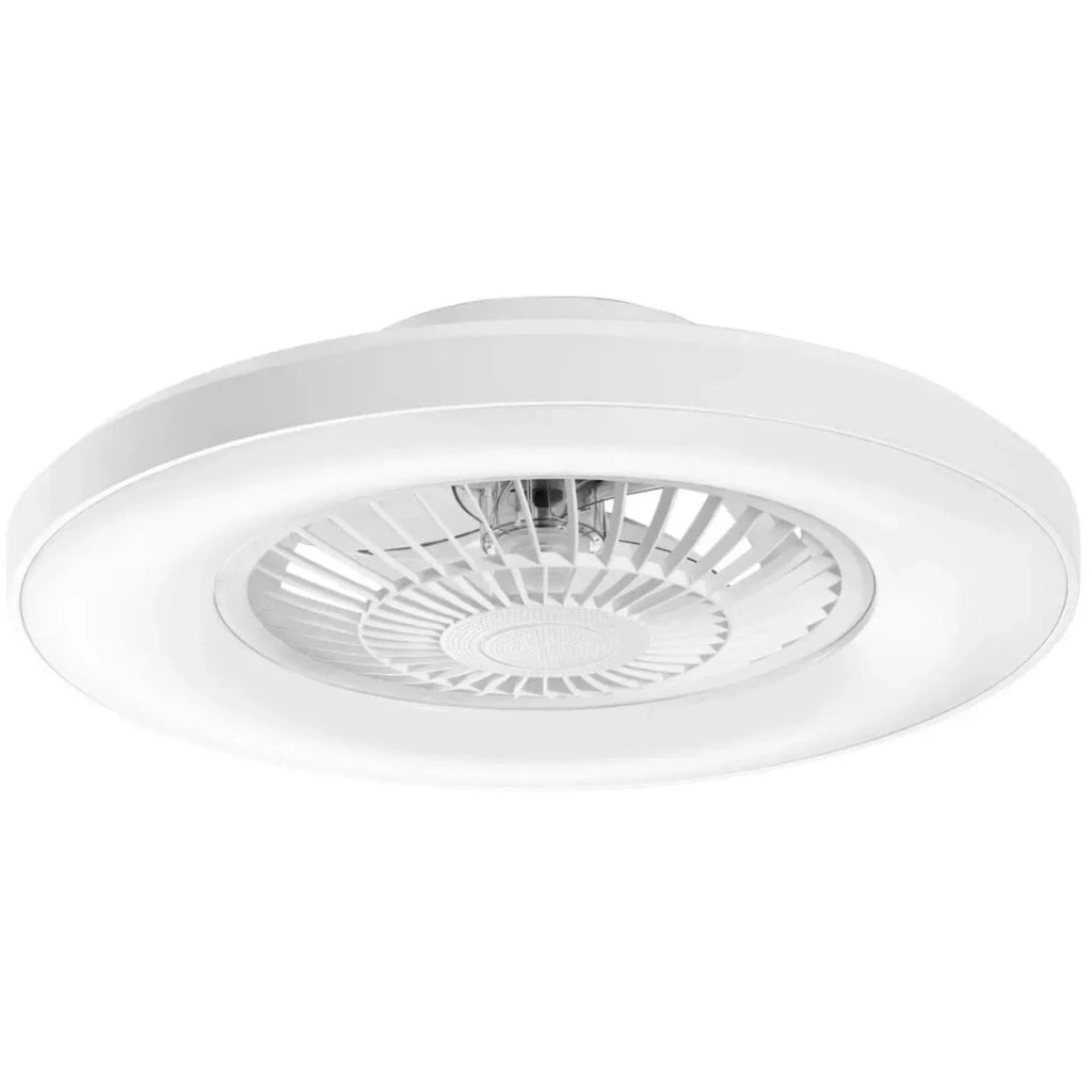 PLAFONIERA VENTILATORE GARBIN BIANCO CON SPEAKER