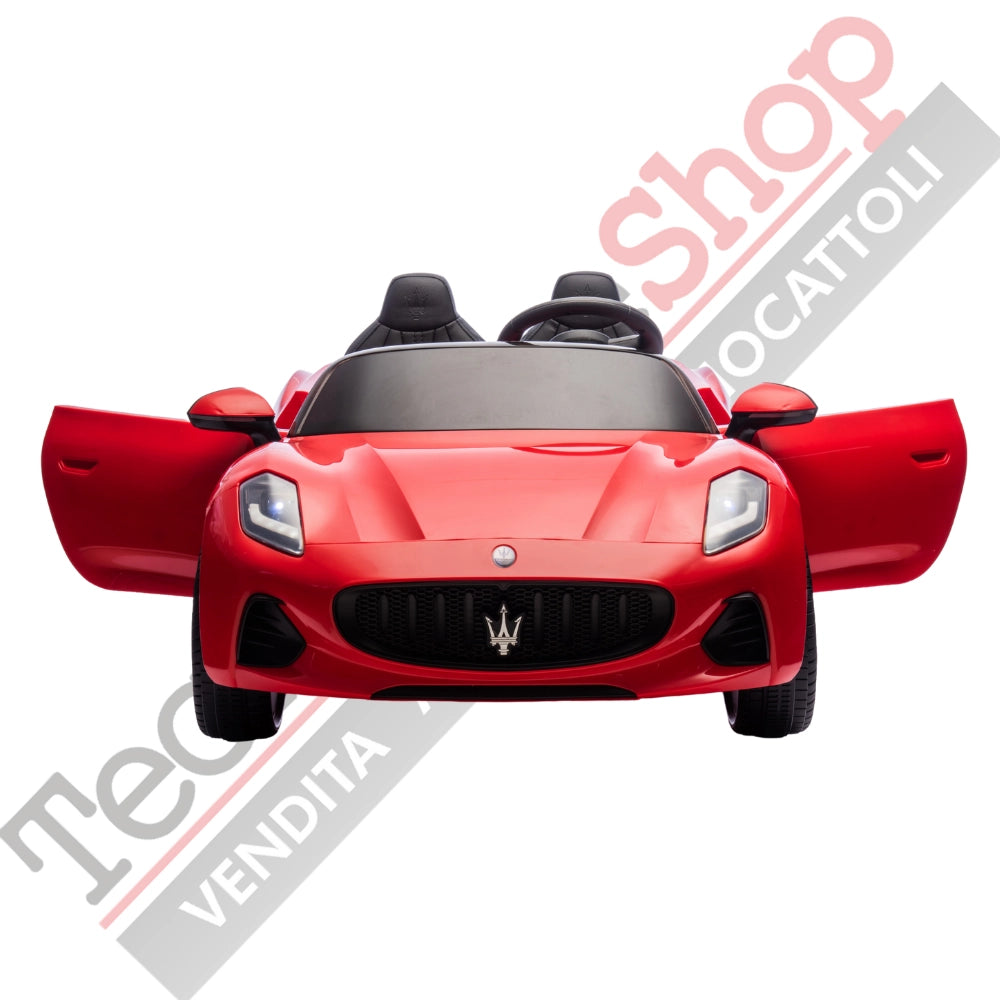 Auto Elettrica Per Bambini Maserati Folgore 12V-Rosso