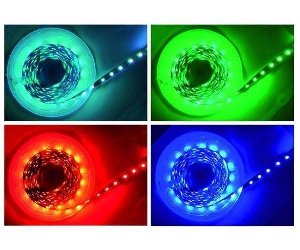 Vigor Striscia a Led Bruco-XL Multicolore 5 Metri 24w-rgb