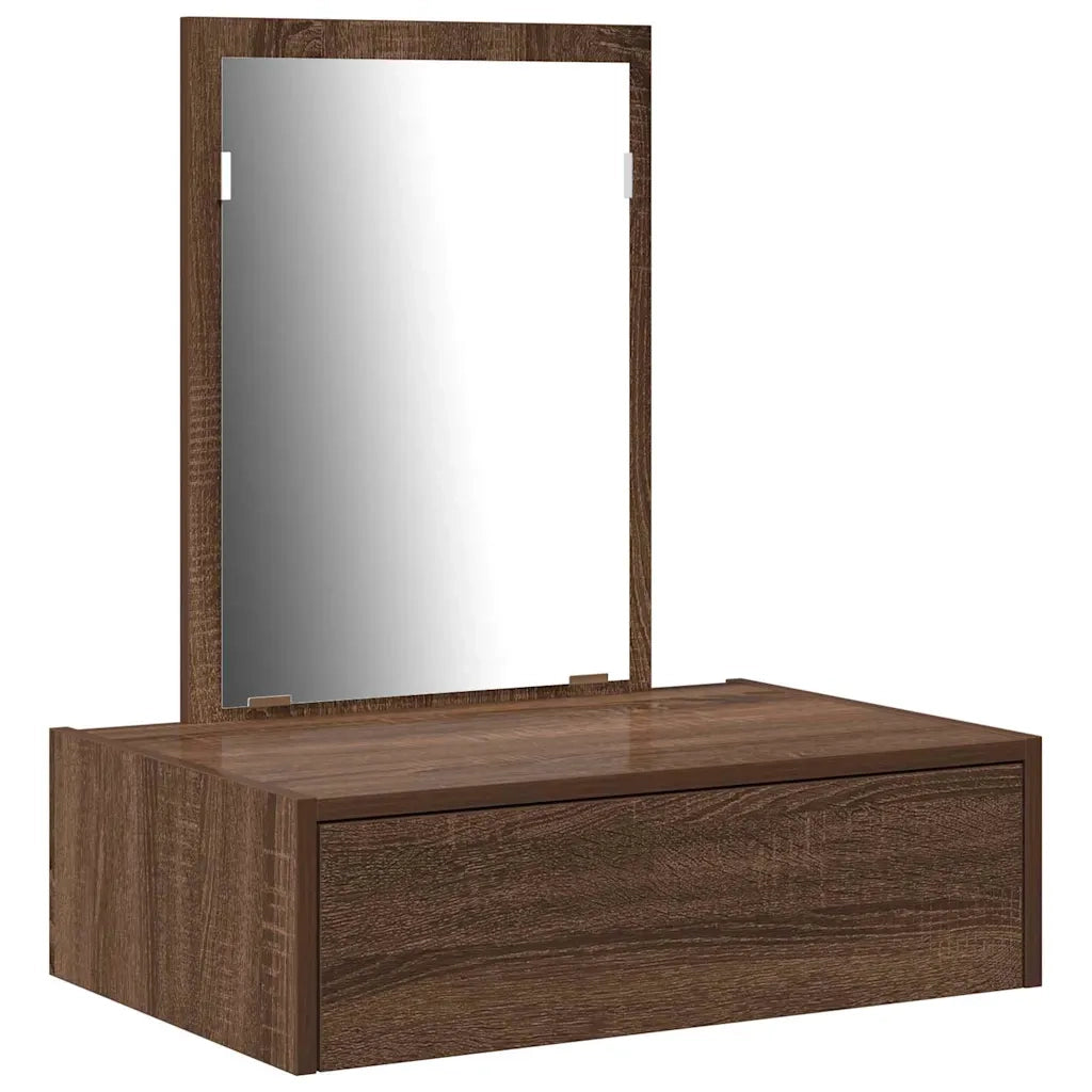 Tavolo da Trucco Marrone 60 x 40 x 70 cm Legno multistrato 865196
