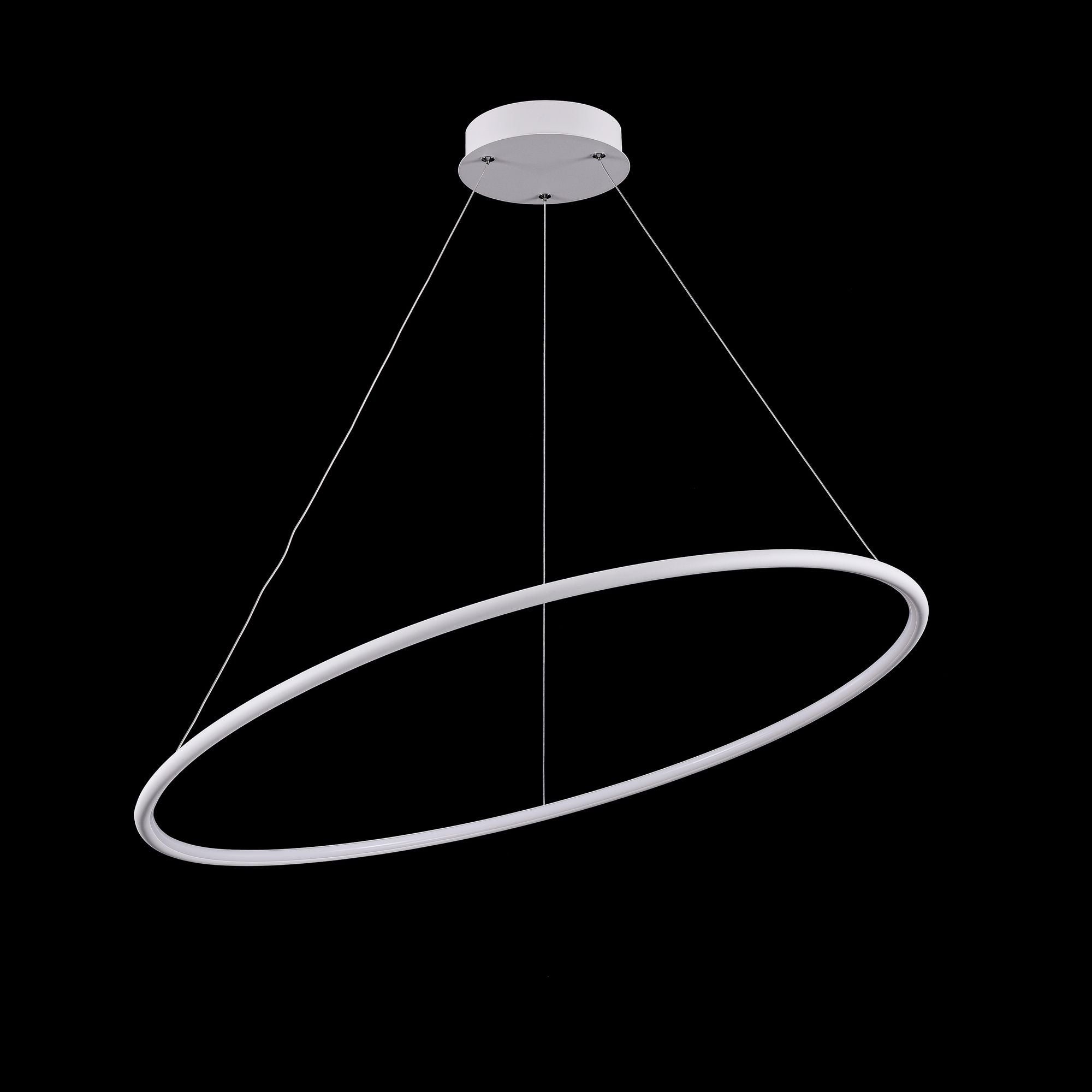 Lampada pendente Modern in Metallo Nola Bianco