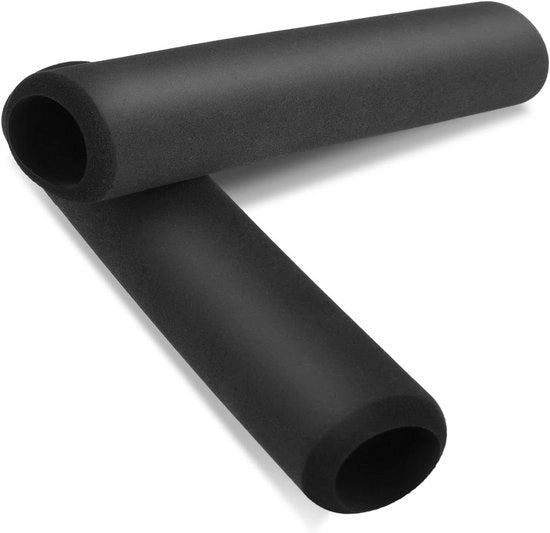 Supporto al palmo con guaine di schiuma per manubrio - Manubrio schiuma duraturo - Isolamento del tubo - Cuffia schiuma per fitness a casa - Manubrio per bicicletta da prato - Set da 2