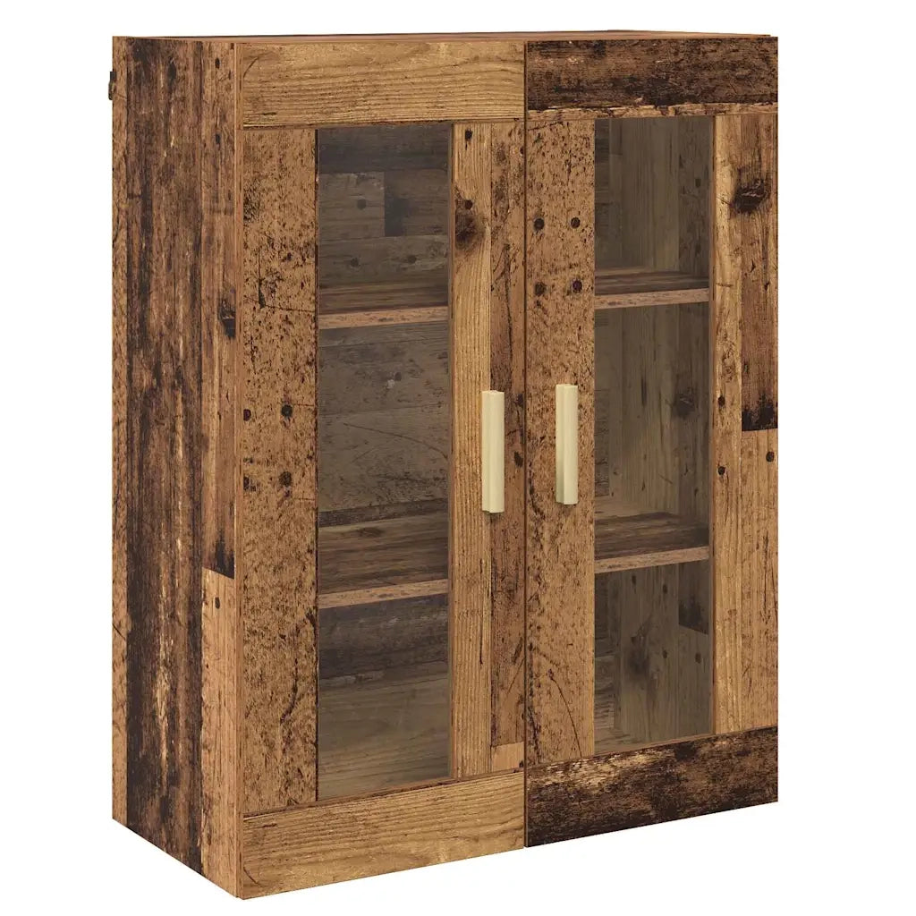 Credenza | Madia | Buffet da pranzo | Armadio da pranzo Legno vecchio 69,5 x 34 x 180 cm Legno multistrato