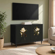 Mobile TV BREMEN 69 x 33 x 50,5 cm Rovere Nero 8007027