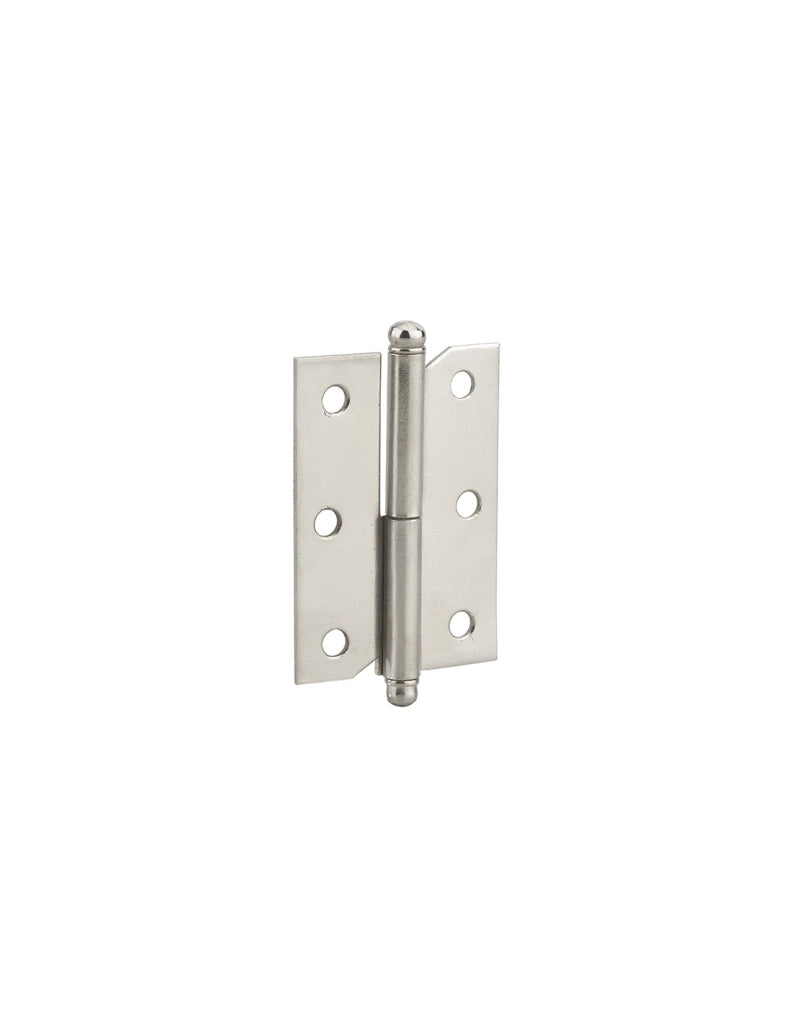 Cerniera per porta sinistra, 60x40mm, acciaio nichelato - THIRARD