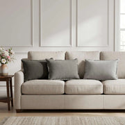 Federa 2 pz HOUTEN Grigio Scuro 40 x 60 cm corduroy 917510