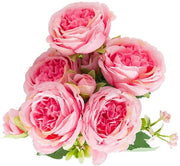 Bouquet di Fiori Artigianali in Rose - Decorazione per Casa e Giardino - Ideale per Matrimoni e Feste