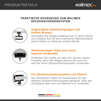 Walimex Supporto per binari a soffitto