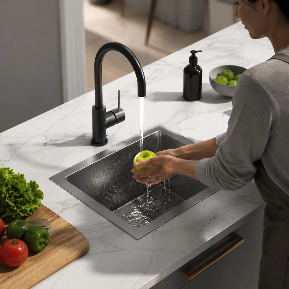 Handmade Stainless Steel Built-in Sink