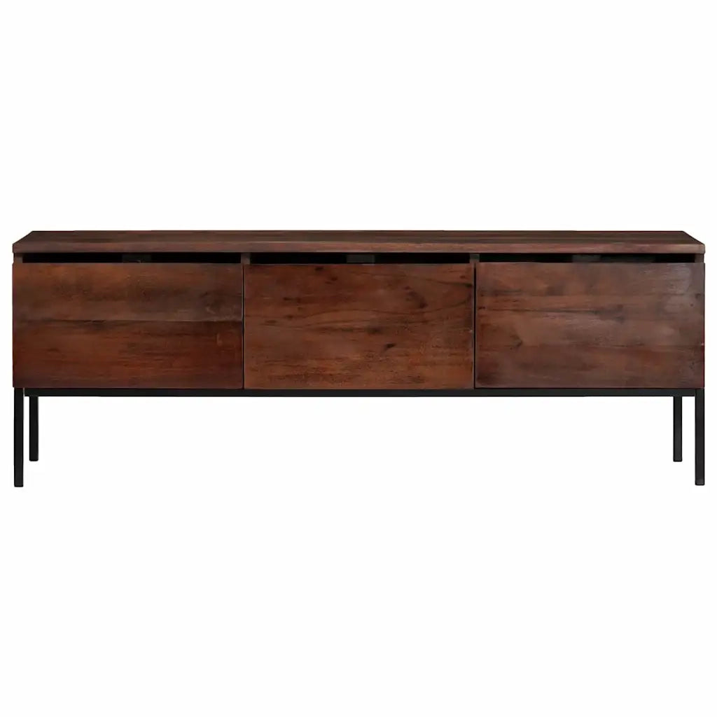 Mobile TV con cassetto marrone ambrato 110 x 30 x 36 cm 4104021