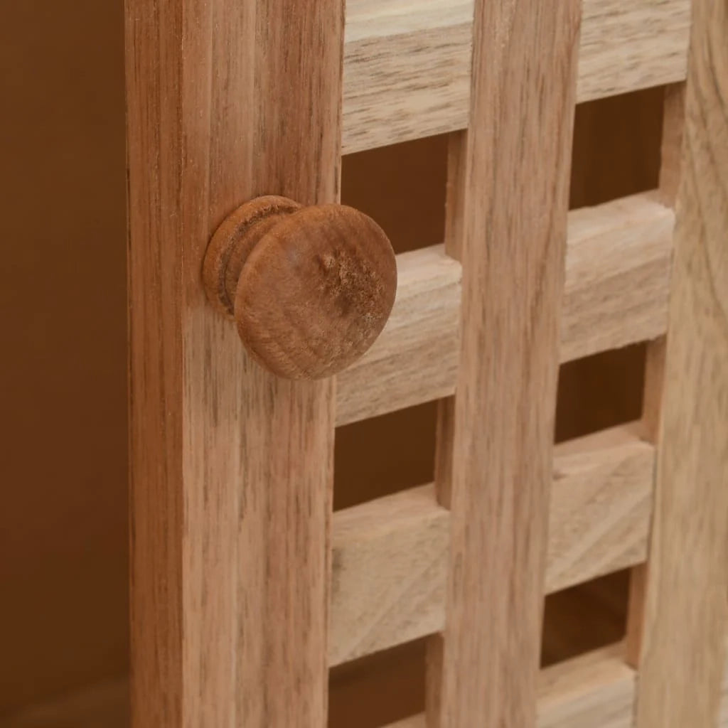 Mobile lavabo in legno massello di noce 66 x 29 x 61 cm 02_0006646