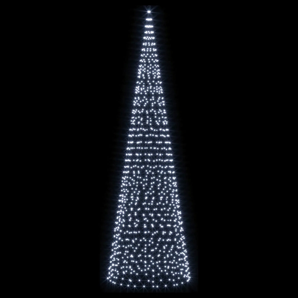 Luci per albero di Natale con picchetti e asta per bandiera 3468893