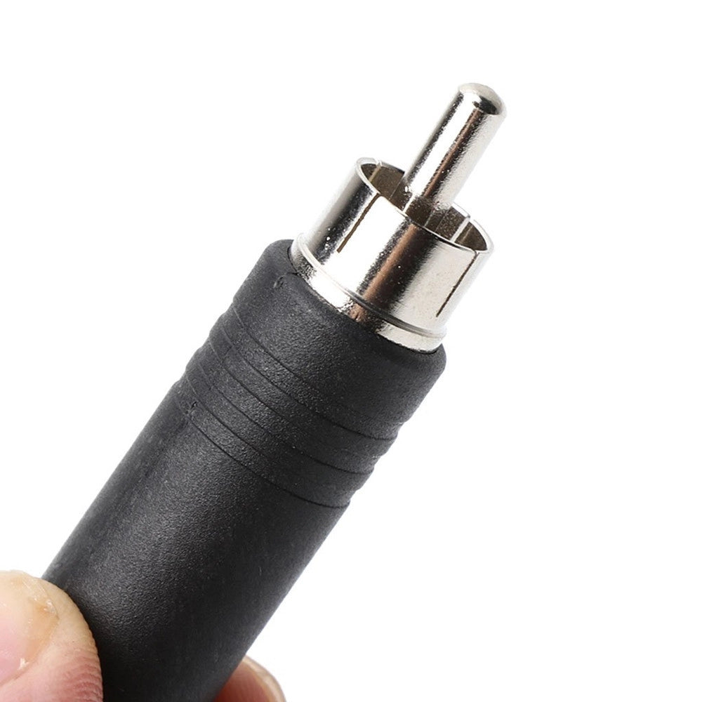 Trade Shop - Connettore Adattatore Cavo Audio Stereo Spina Rca A Presa Aux Da 6,5 ​​mm C-067 -