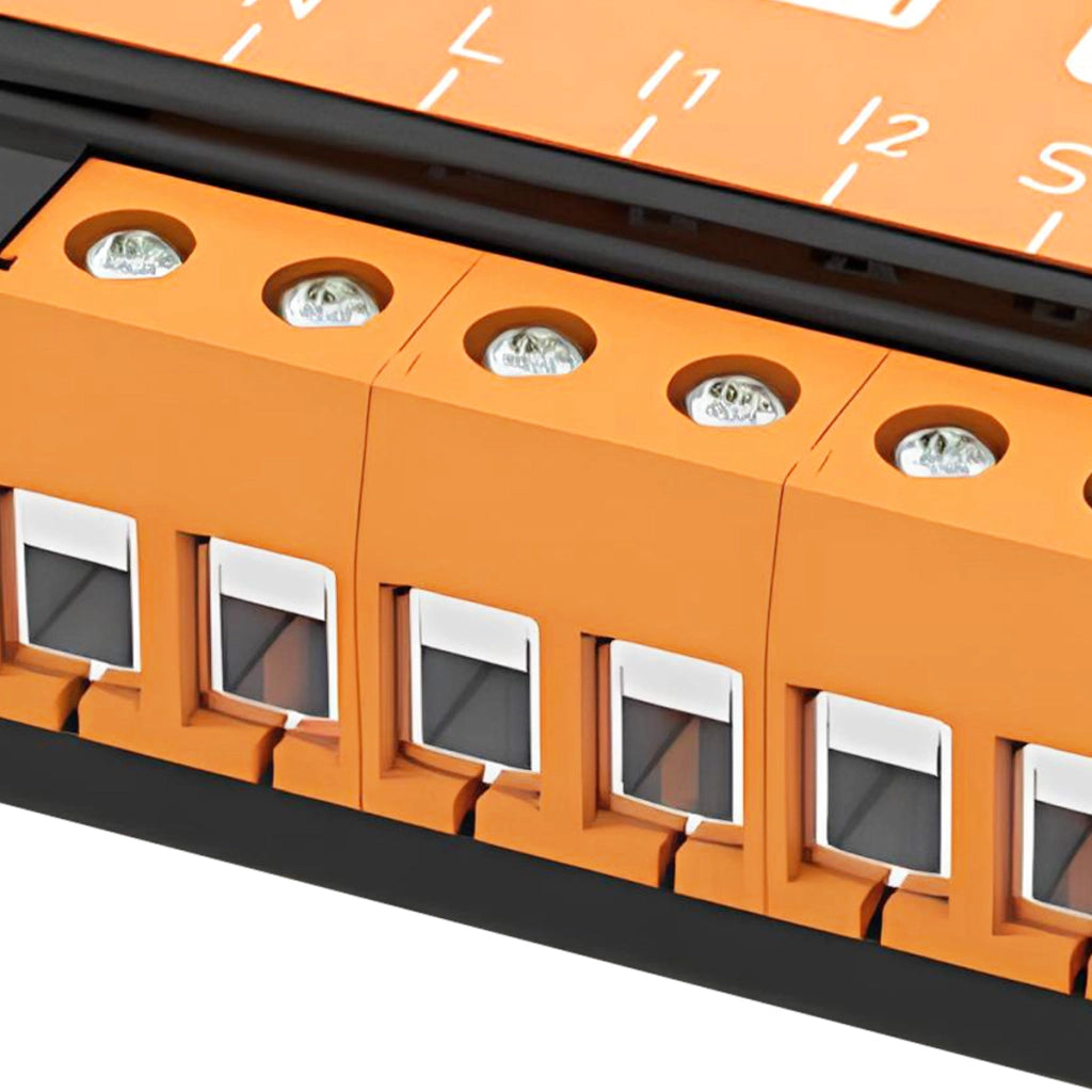 Modulo da incasso EnOcean compatibile a 2 canali da 1,1kW Arancione NODON