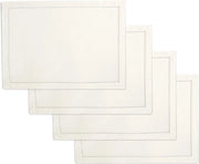 Tavolo da pranzo con tovaglie - 100% cotone - set da 4 - 48,3 x 33 cm