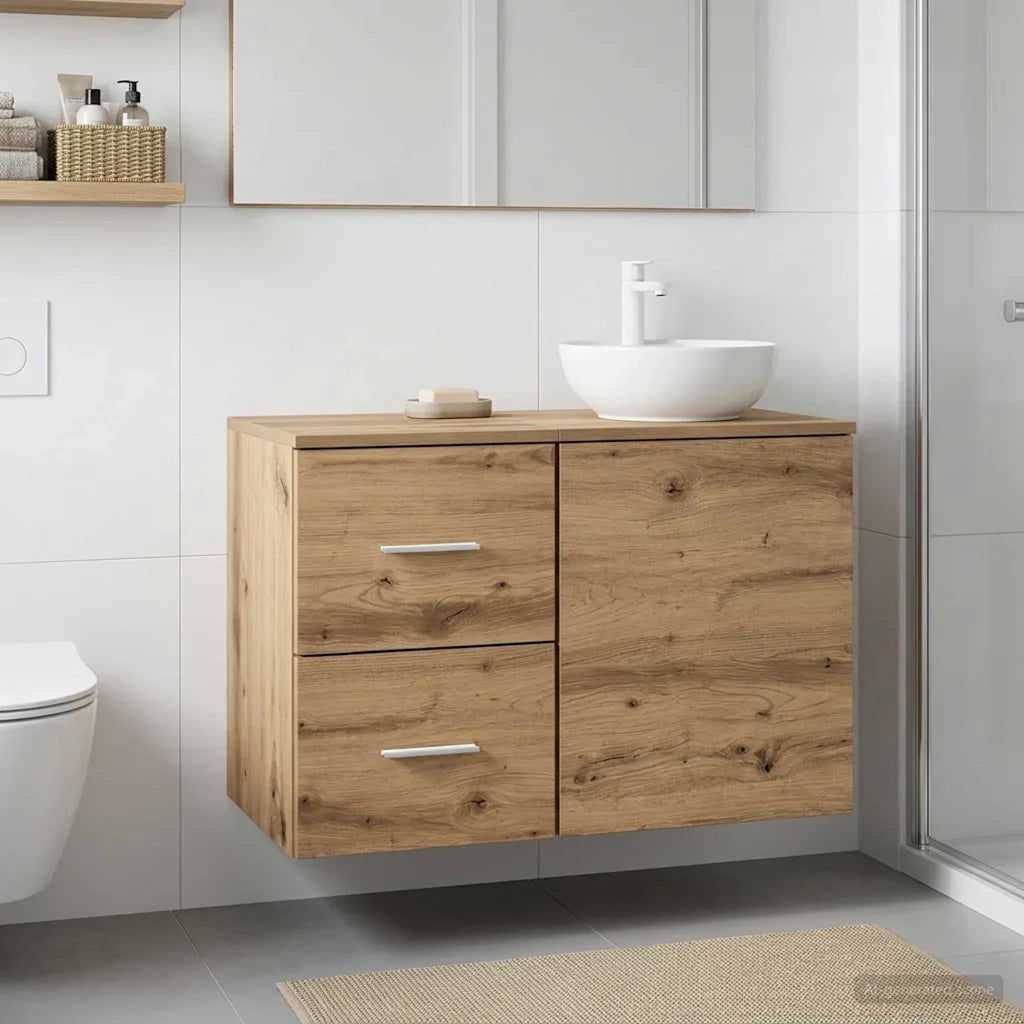 Armadio Bagno In-between Rovere Artigianale 30 x 35 x 50 cm 890365