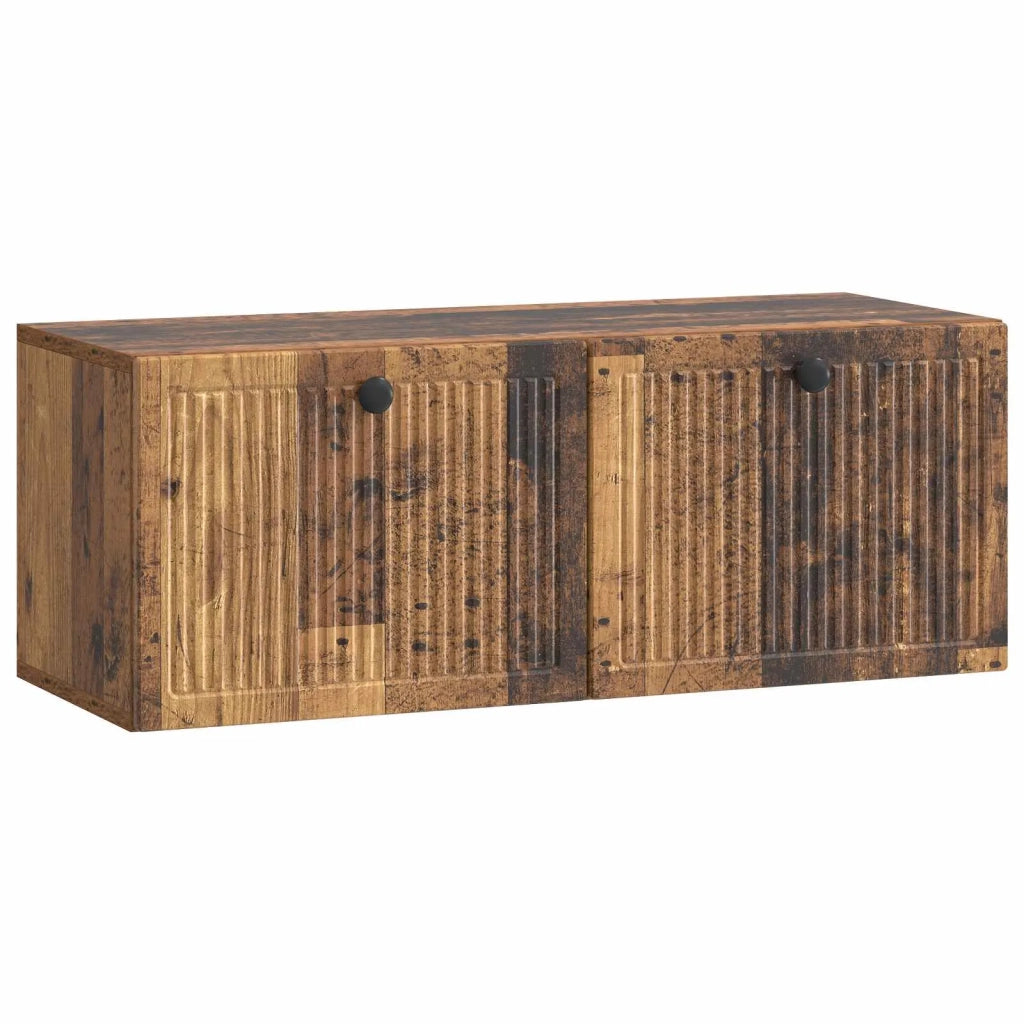 Mobile Porta TV da Muro Legno antico 78,5 x 31 x 30 cm 898043