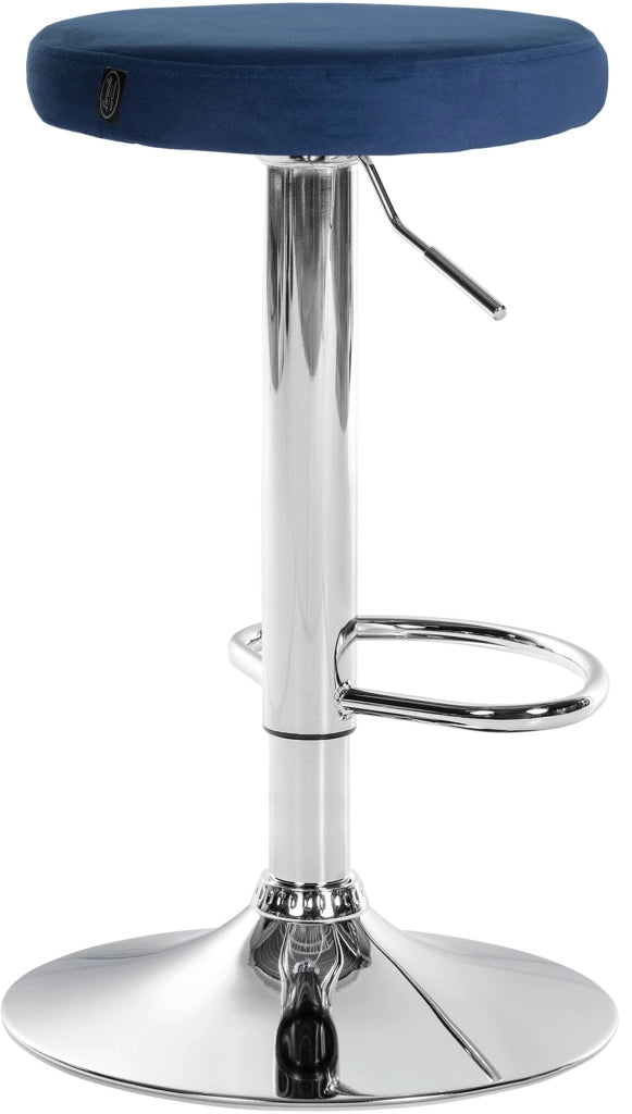 Barhocker Ponte Samt chrom