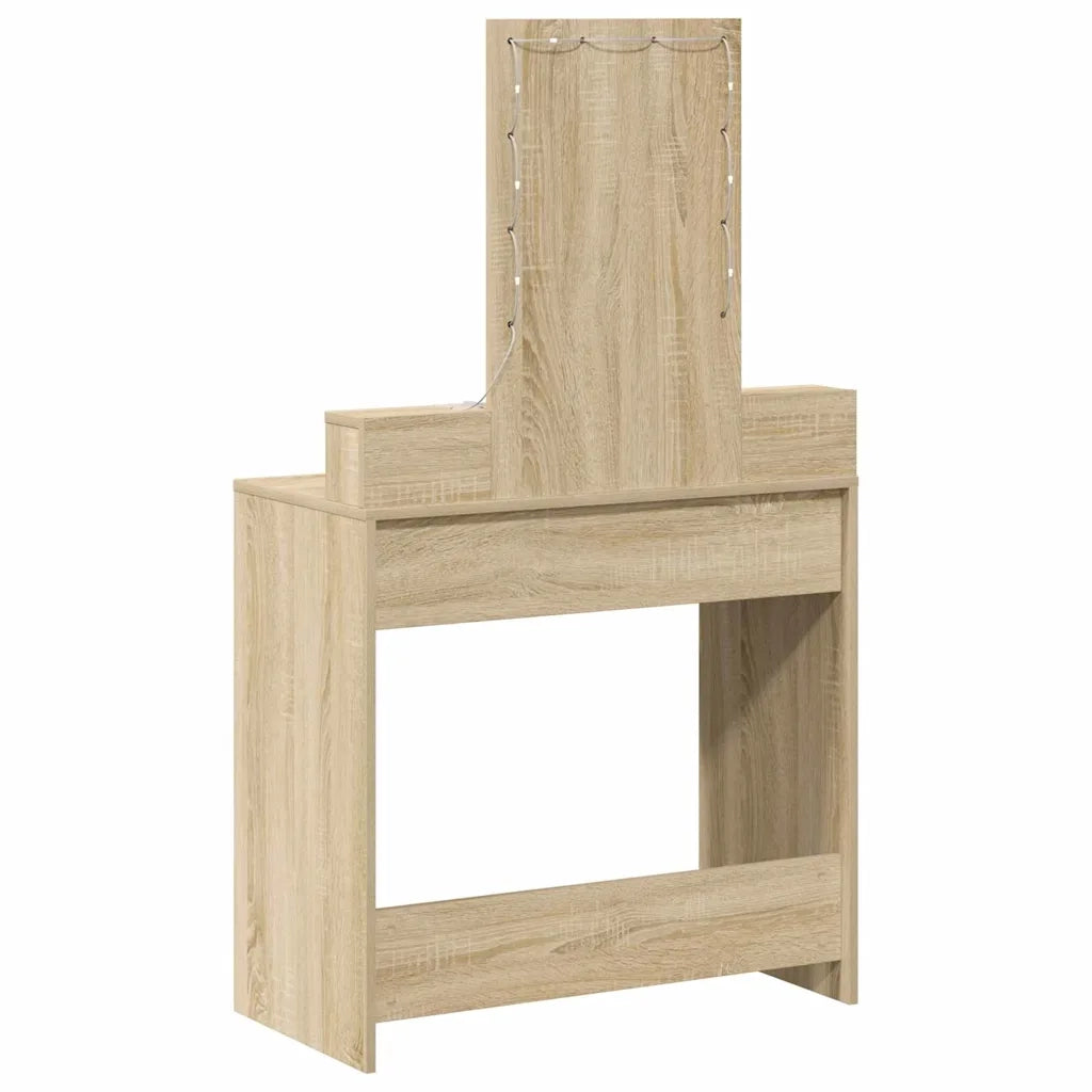 Tavolo da Trucco Marrone 79 x 41 x 140 cm Legno multistrato 865165