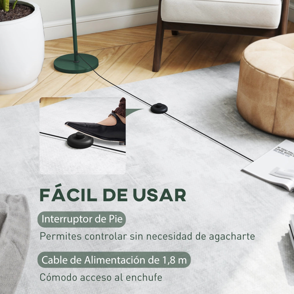 Lampada da Terra Moderna per Soggiorno ¨C zephmum ¨C Verde ?30x155 cm