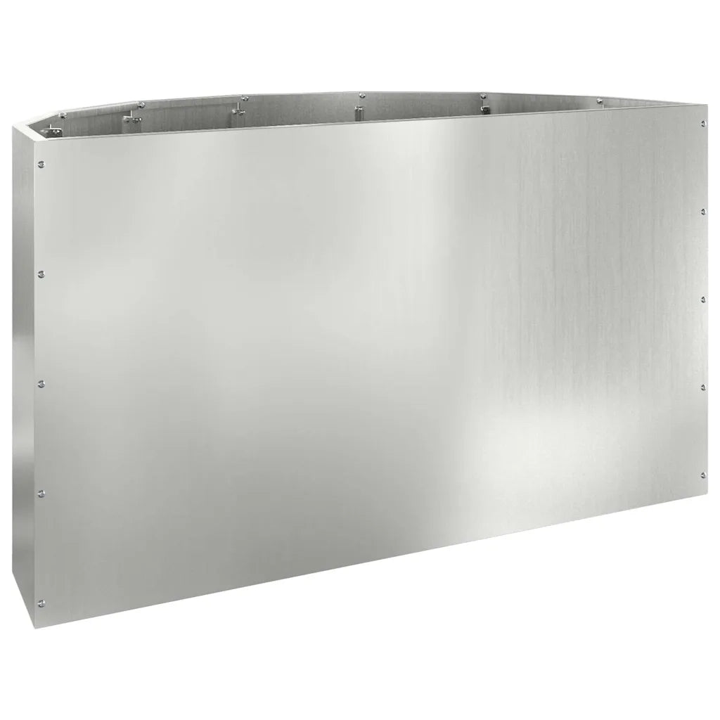 Fioriera | Cassetta per fiori | Vaso Argento 90 x 45 x 50 cm Acciaio zincato
