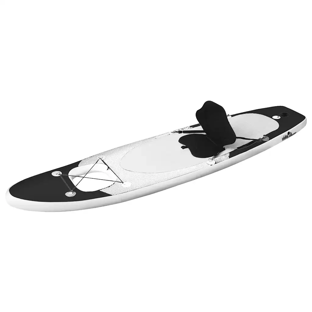 Set Tavola da SUP Gonfiabile Nero 360x81x10 cm CFW7544495