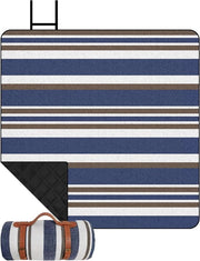 Tenda da picnic acqua resistente - Coperta da spiaggia - Lavabile e ripiegabile - Ombrellone da spiaggia - Coperta da picnic per spiaggia e parco - 200 x 200 cm - Blu