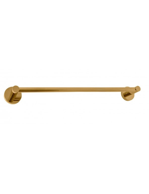 Portasciugamani a parete COLORADO in ottone placcato oro spazzolato 64,3 cm