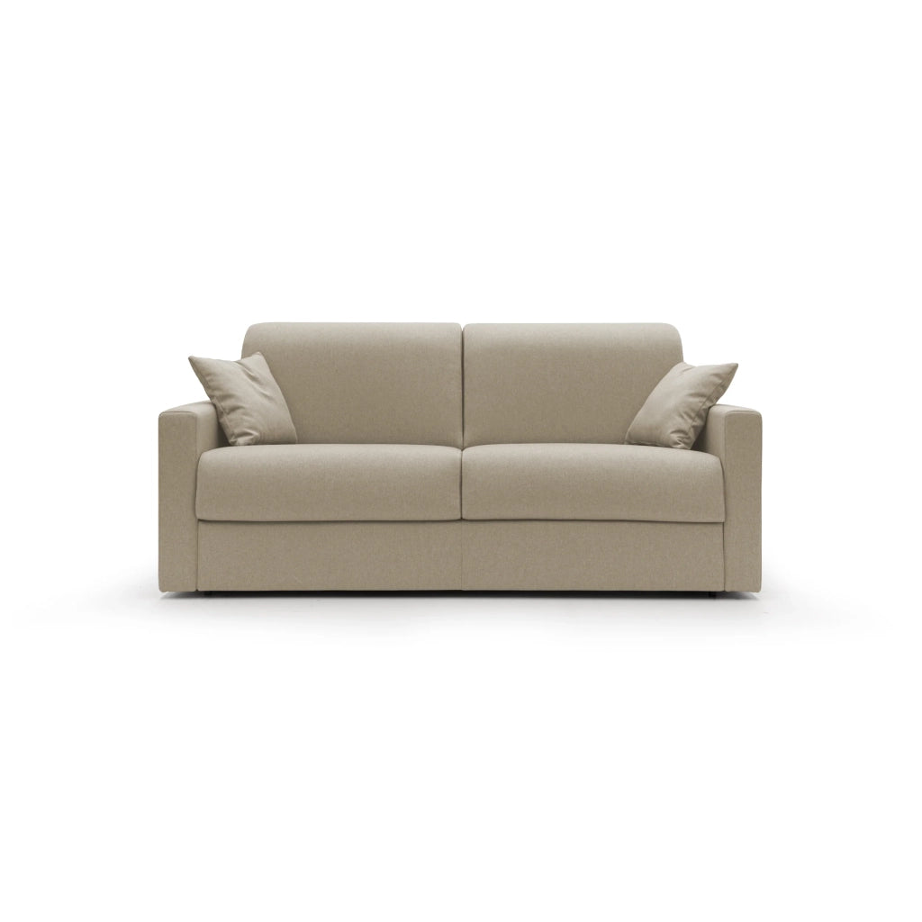 Chris Divano letto matrimoniale tessuto impermeabile 186 cm beige