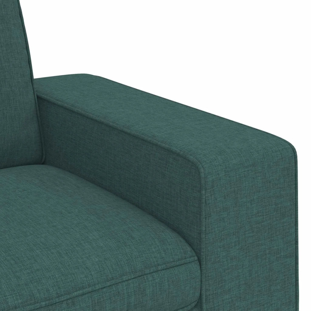 Set di divani 2 pcs Verde Scuro 222 x 80 x 82 cm Tessuto 3407591