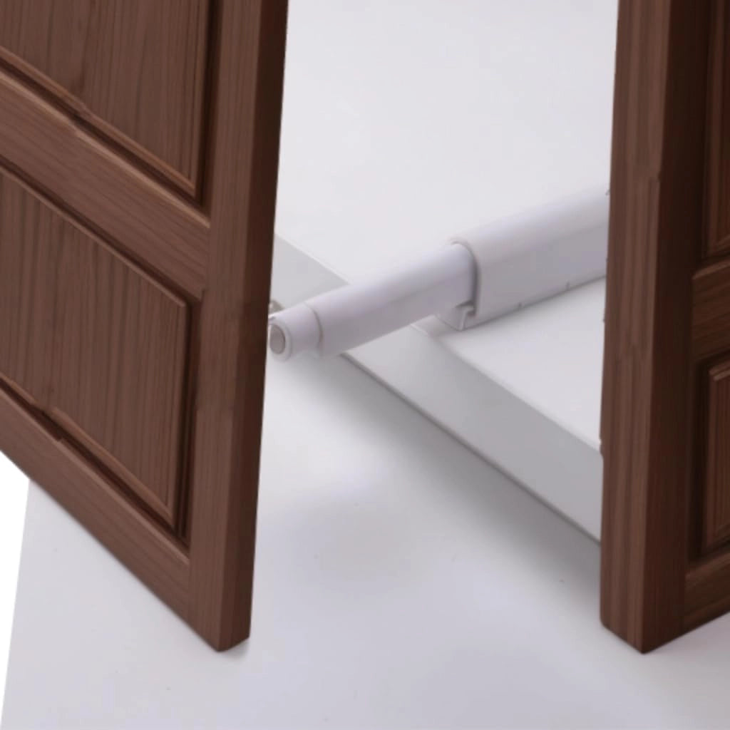 Chiusura magnetica per mobili con base e tappo bianco