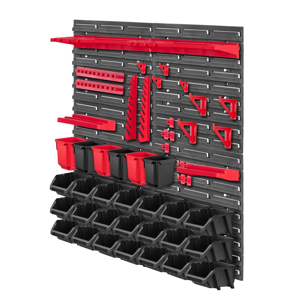 Pannello portautensili KADAX da parete per officina 78x78cm 51El Cassette portautensili per garage