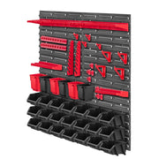 Pannello portautensili KADAX da parete per officina 78x78cm 51El Cassette portautensili per garage