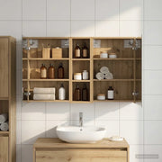 Set di Armadi da Bagno 3 pcs 106 x 16 x 62,5 cm 3403799
