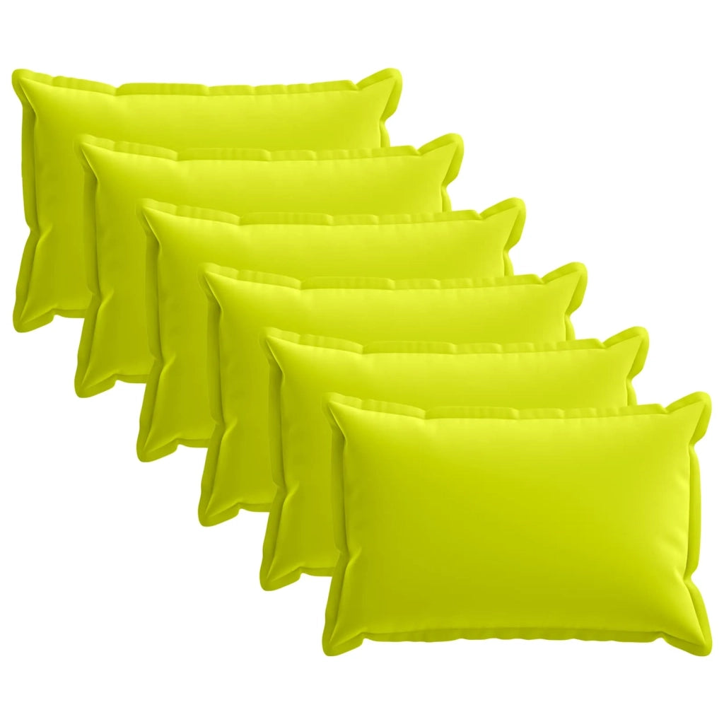 Federa 6 pcs HOUTEN Verde brillante. 50 x 80 cm Poliestere 920184