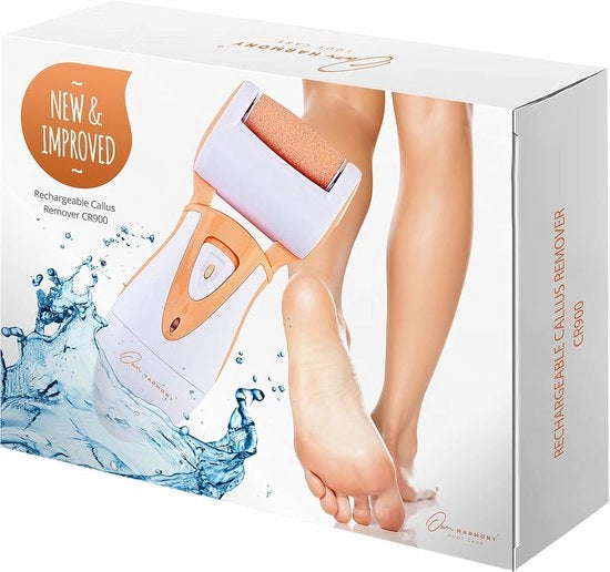 Pulitore di Pelle Elettrico Professionale per Pedi con 3 Lame Ruvide.