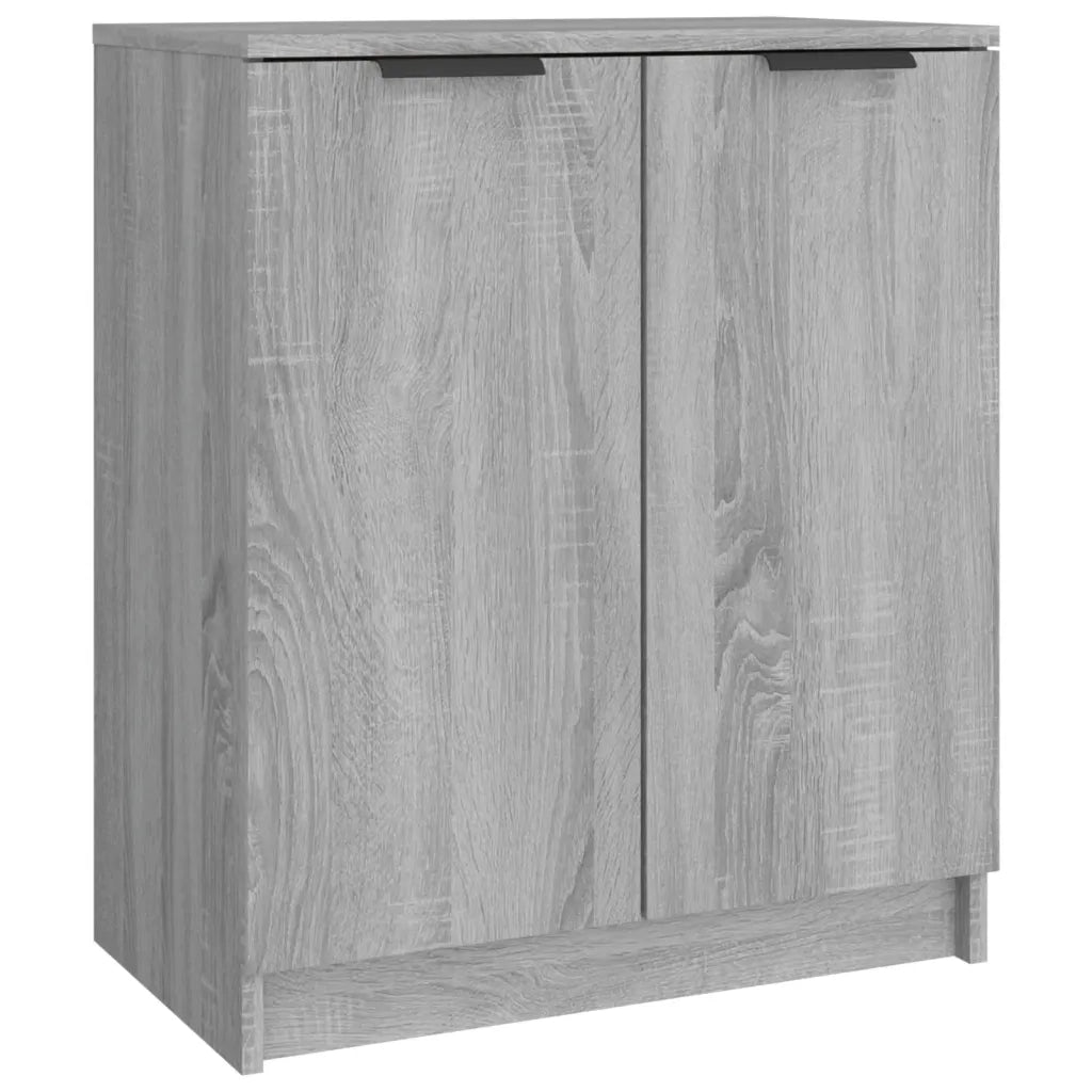 Scarpiera-Scaffale per scarpe Grigio Sonoma 59x35x70 cm in Legno Multistrato