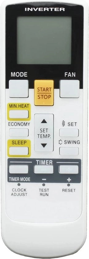 Rimpiazzo del telecomando per climatizzatore Fujitsu compatibile con AR-RAH1U, AR-RAH1E, AR-RAH2E