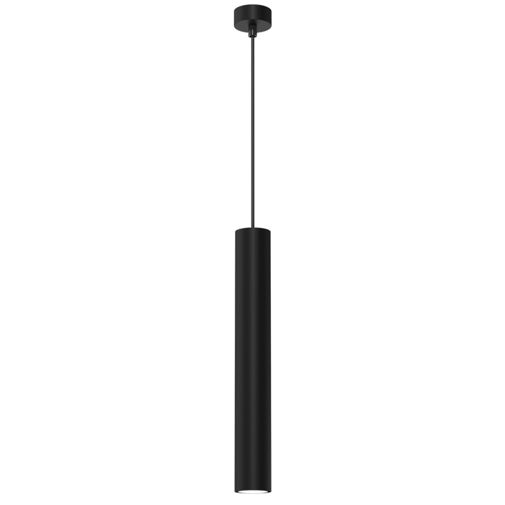 Lampada a sospensione Hudson Milagro nera tubo GU10